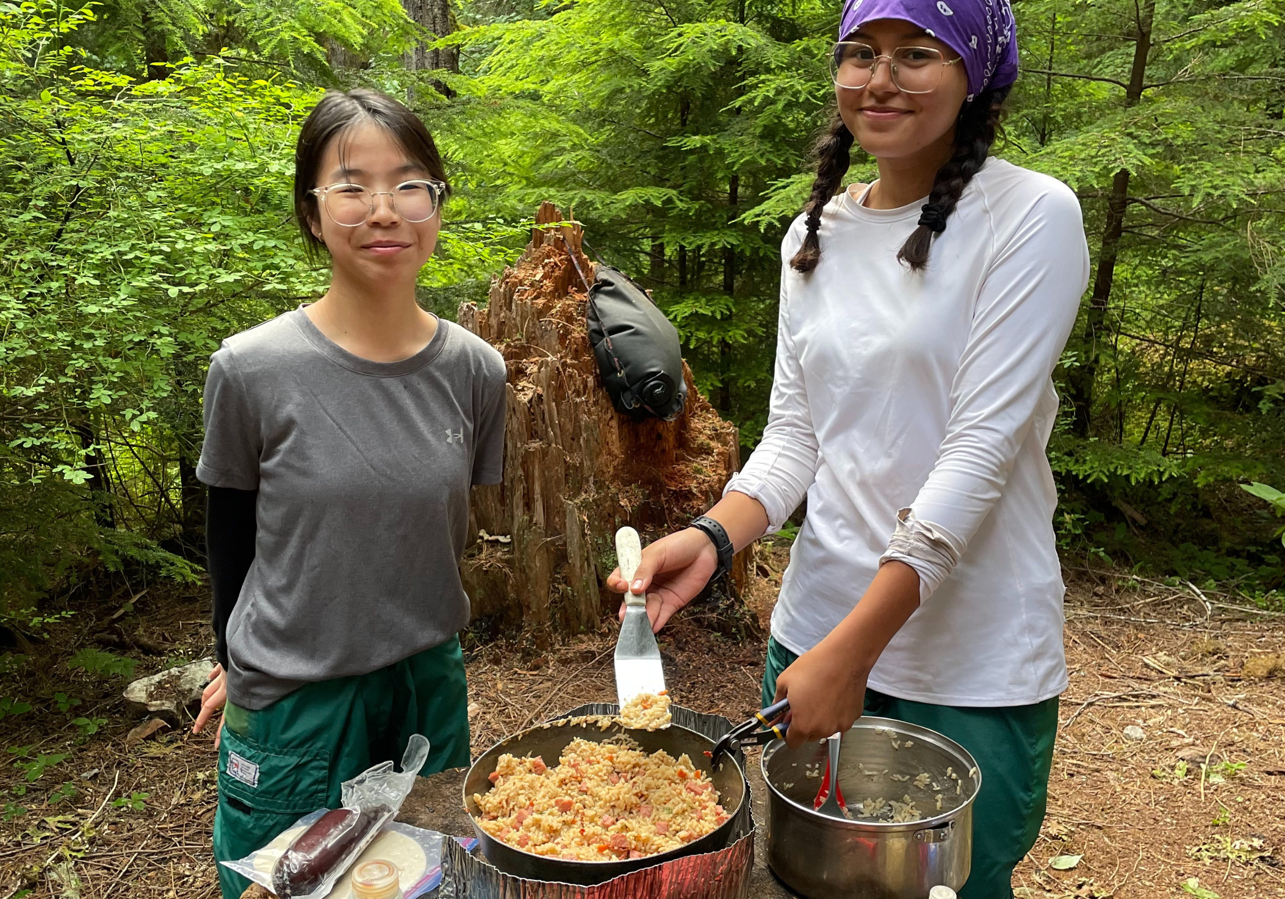 C5 NOLS trek cooking